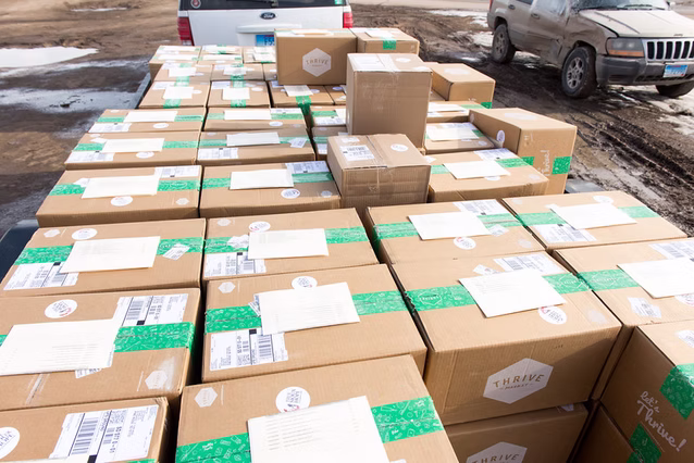 TRUE SIOUX HOPE FOUNDATION DELIVERS BASIC NECESSITIES TO 100 FAMILIES ON PINE RIDGE RESERVATION
